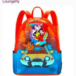Disney Goofy Backpack Red and Blue